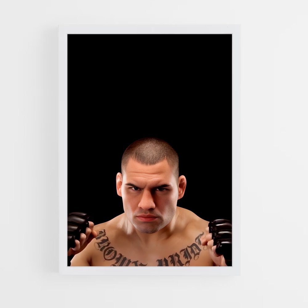 Poster Cain tatouage – affiche MMA (vue 3)